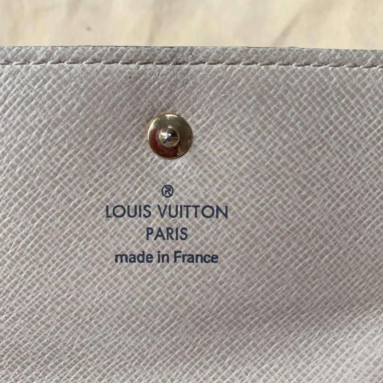 Louis Vuitton Victorine Wallet Damier Azur Comes - Depop