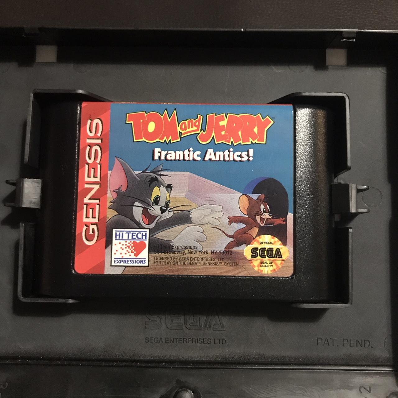 Tom and Jerry: Frantic Antics (Sega Genesis, 1993)... - Depop