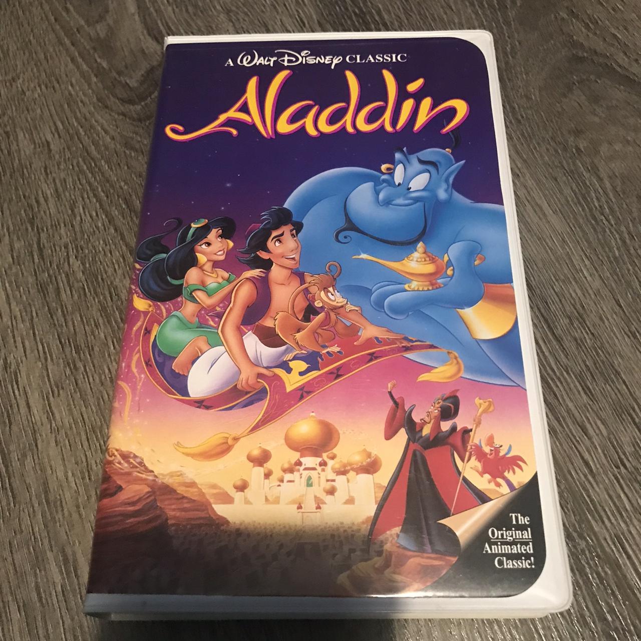 Aladdin (VHS, 1993)-Walt Disney's Black Diamond...