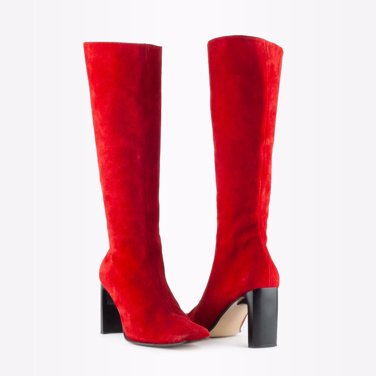 Women's Red Boots | Depop