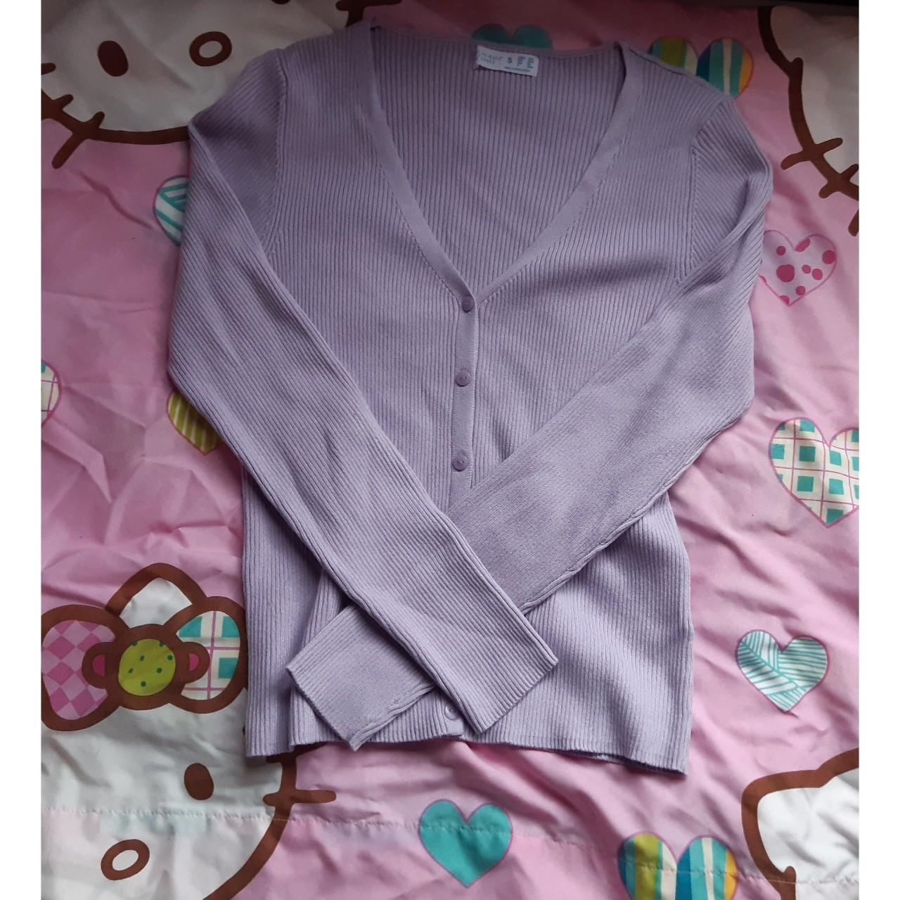 Primark light purple cardigan, never worn except to... - Depop