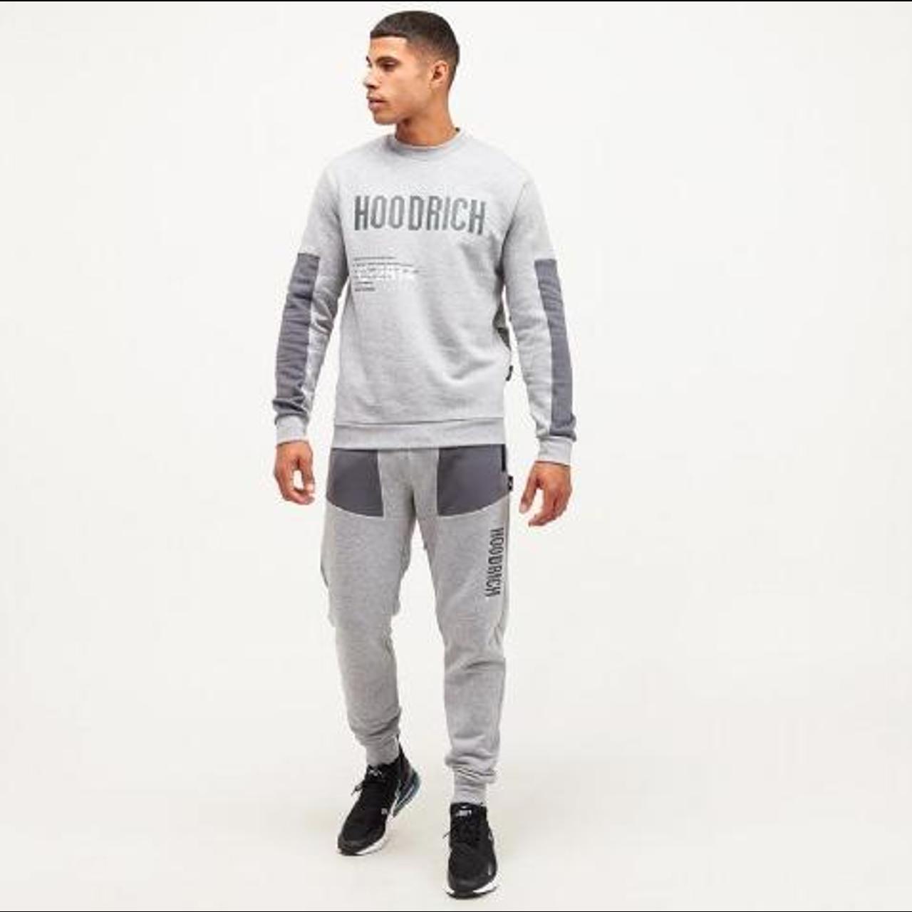 Hoodrich Aspire full tracksuit grey/charcoal🔥 9/10... Depop