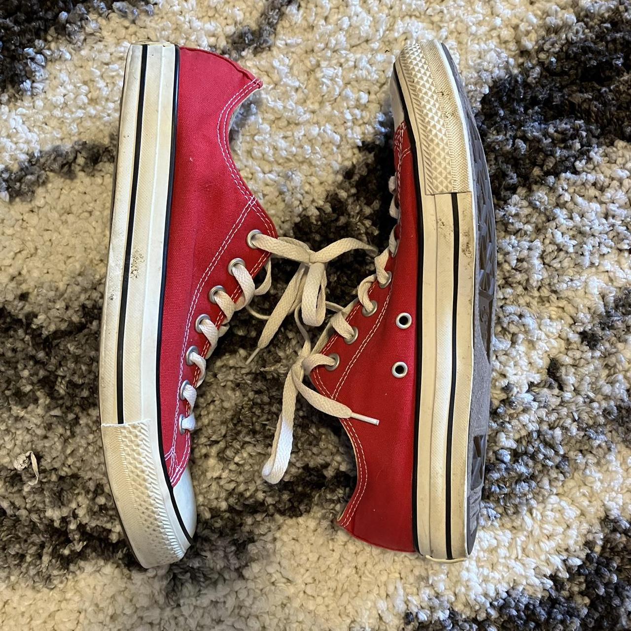 red low top converse