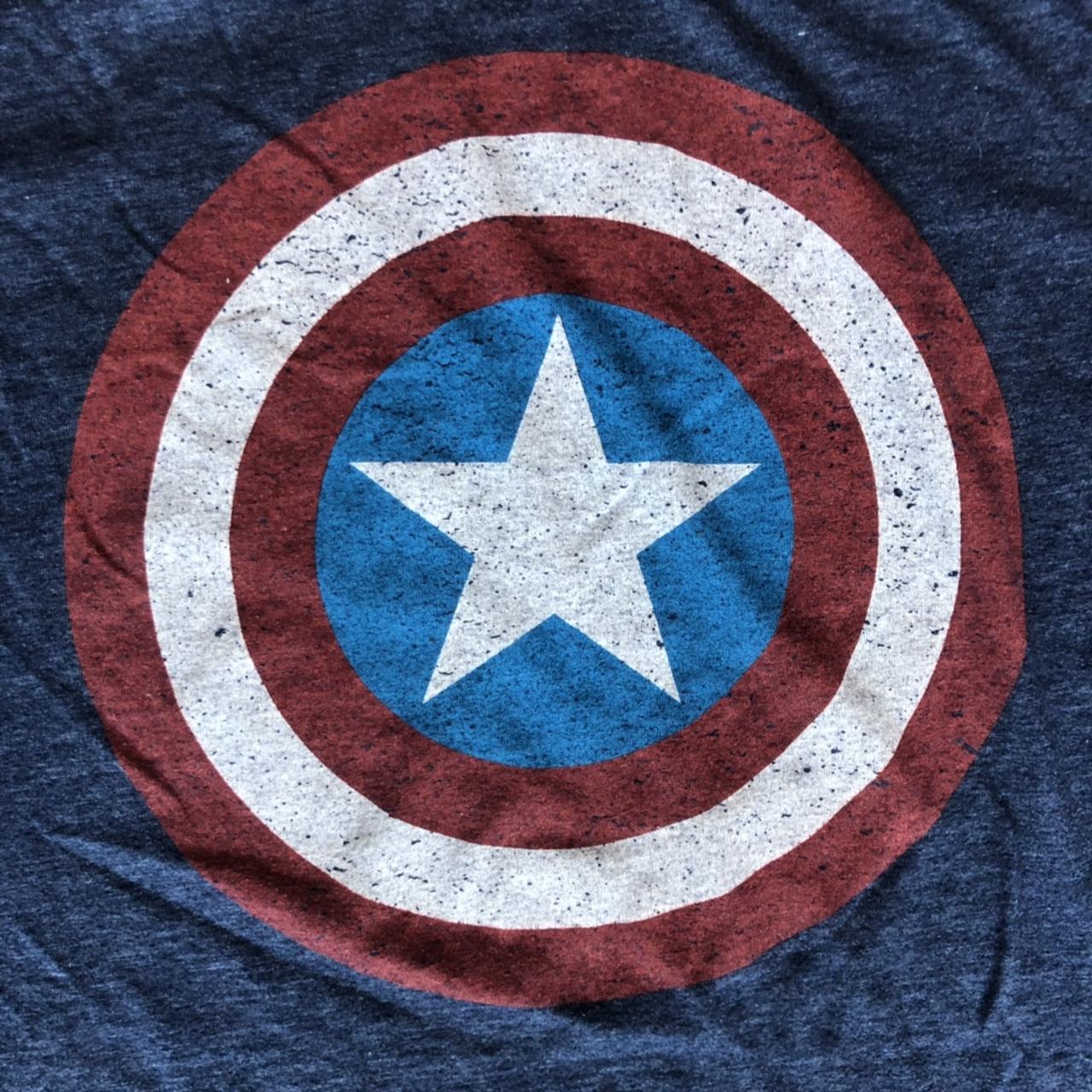 Old navy captain america hot sale shirt