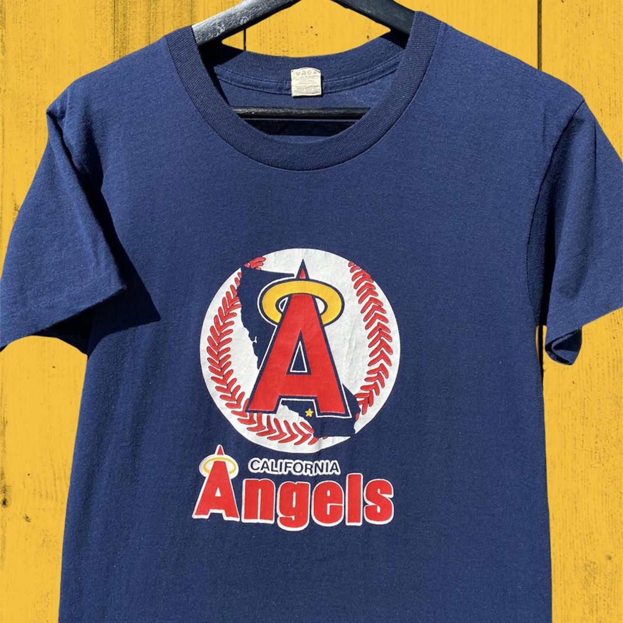 VINTAGE Anaheim Angels Stitched Baseball Jersey - - Depop
