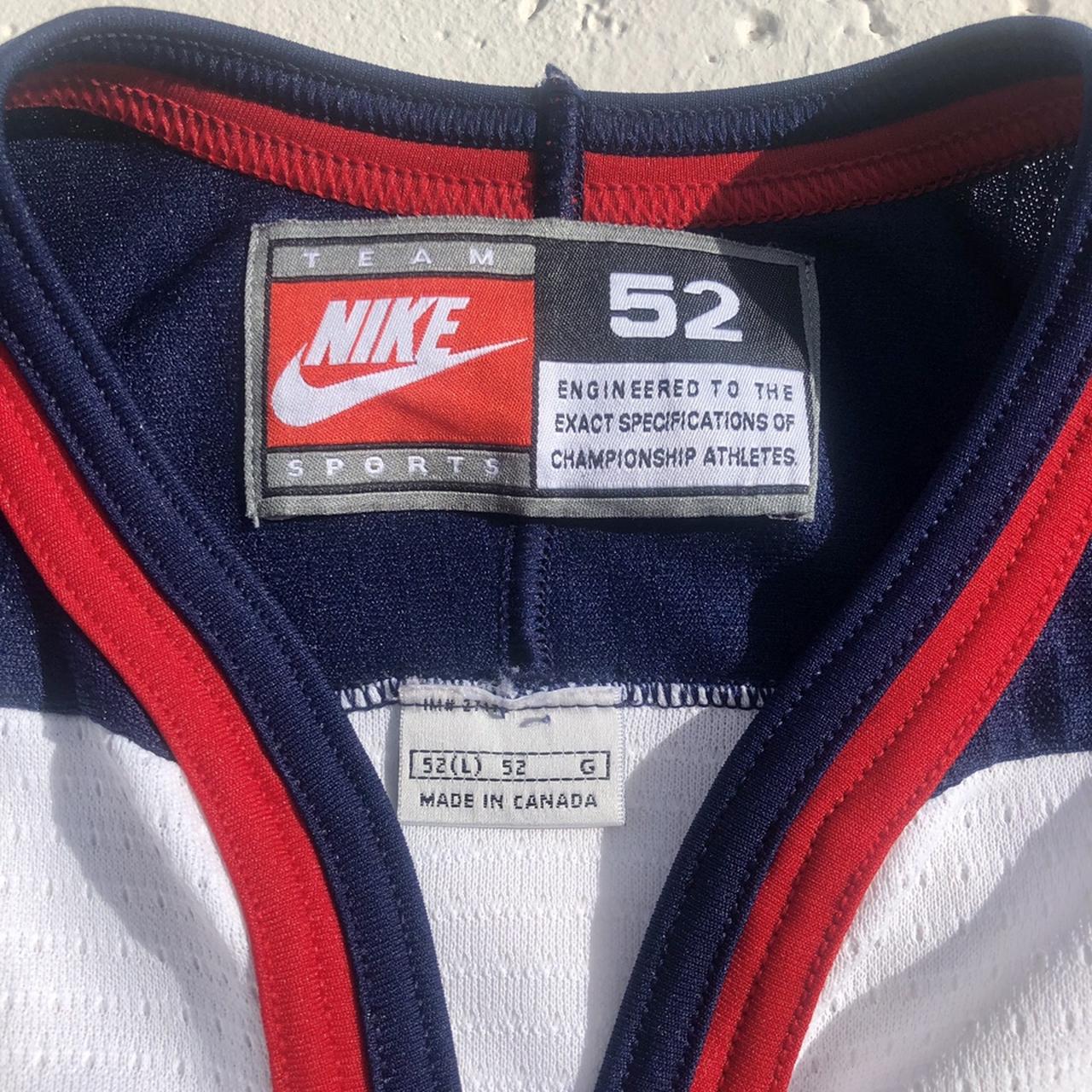 USA Hockey jersey DiPietro #29 Nike Authentic Size - Depop