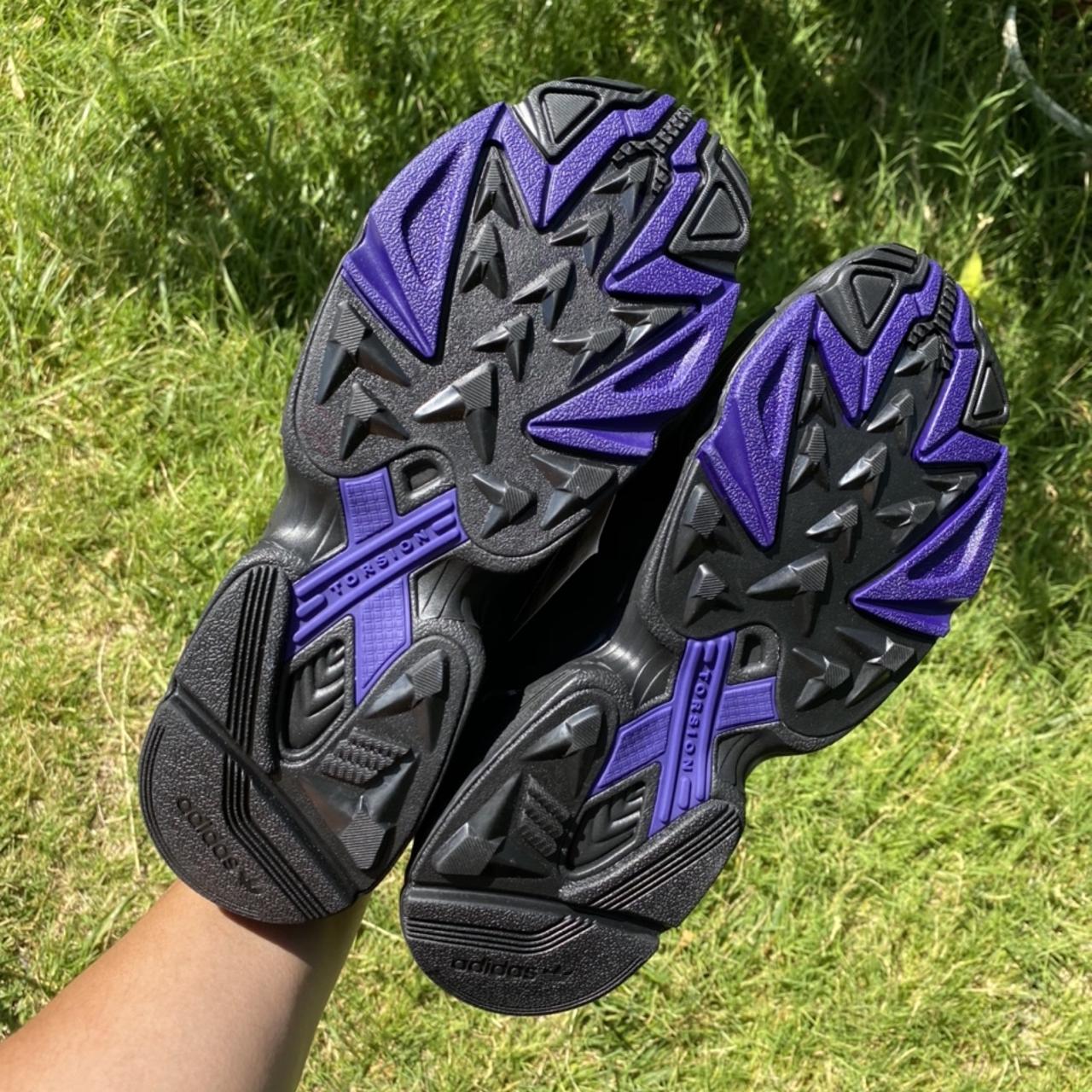 adidas yung mens purple