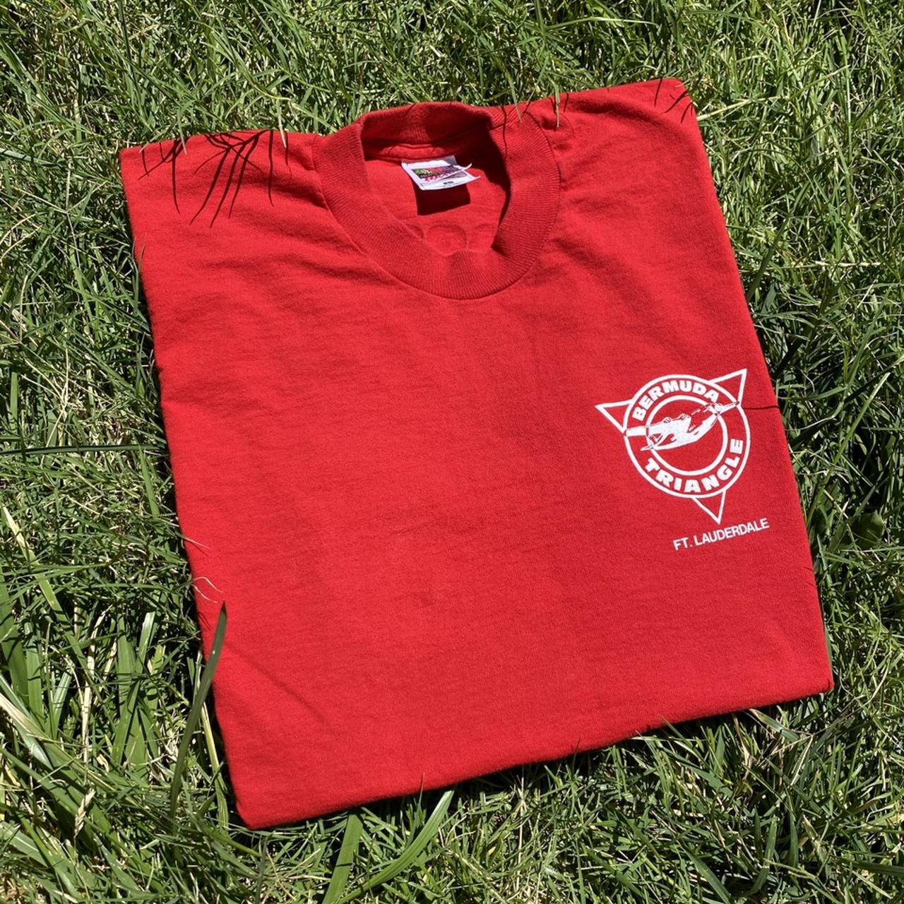 Vintage 90s Bermuda Triangle, Ft. Lauderdale double... Depop