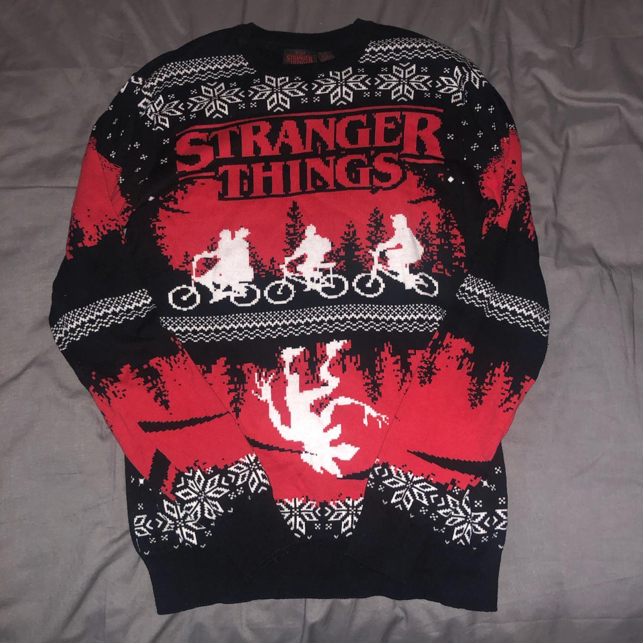 stranger things xmas jumper