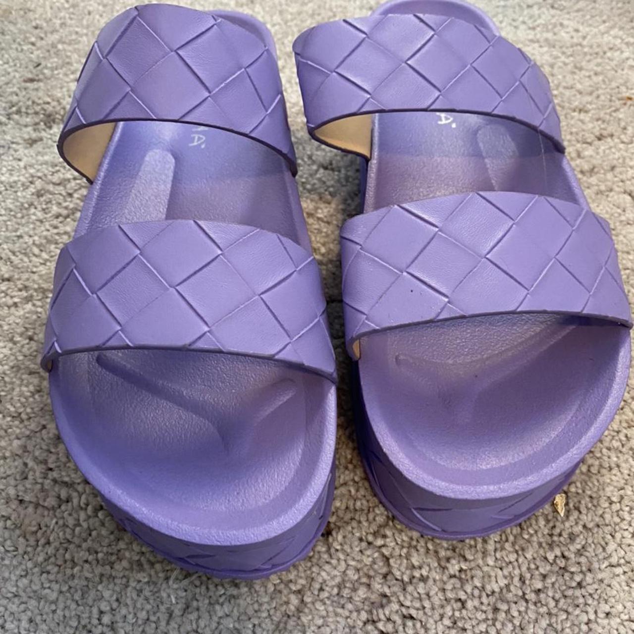 lilac purple platform sandals - remind me of the... - Depop