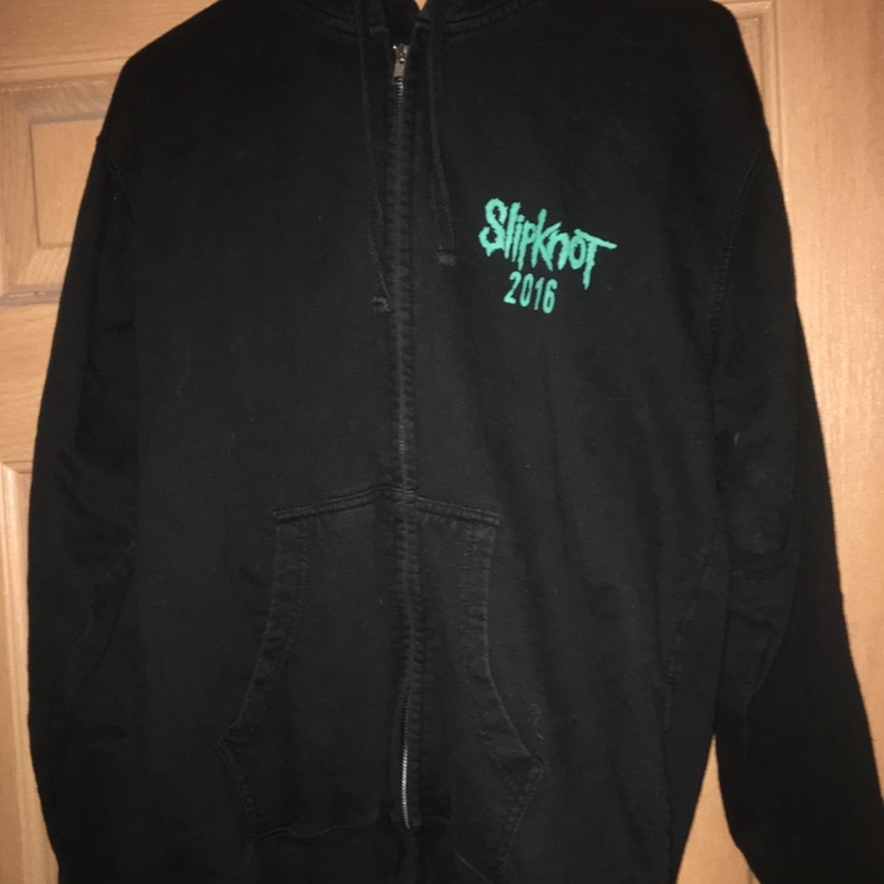 Slipknot 2016 North American Tour Metal Zip Up Depop