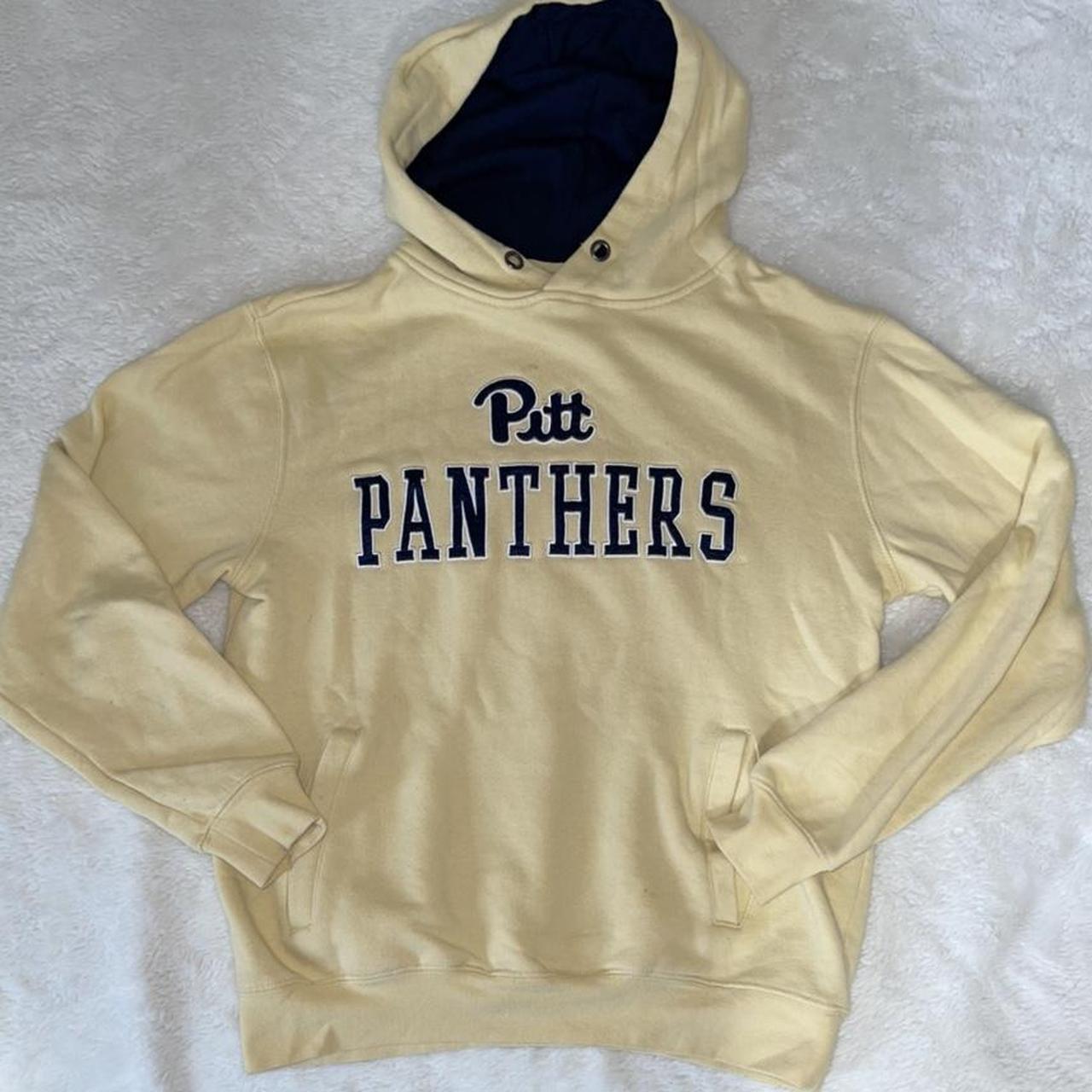 Pitt Panthers unisex hoodie size S. - Lightly worn.... - Depop