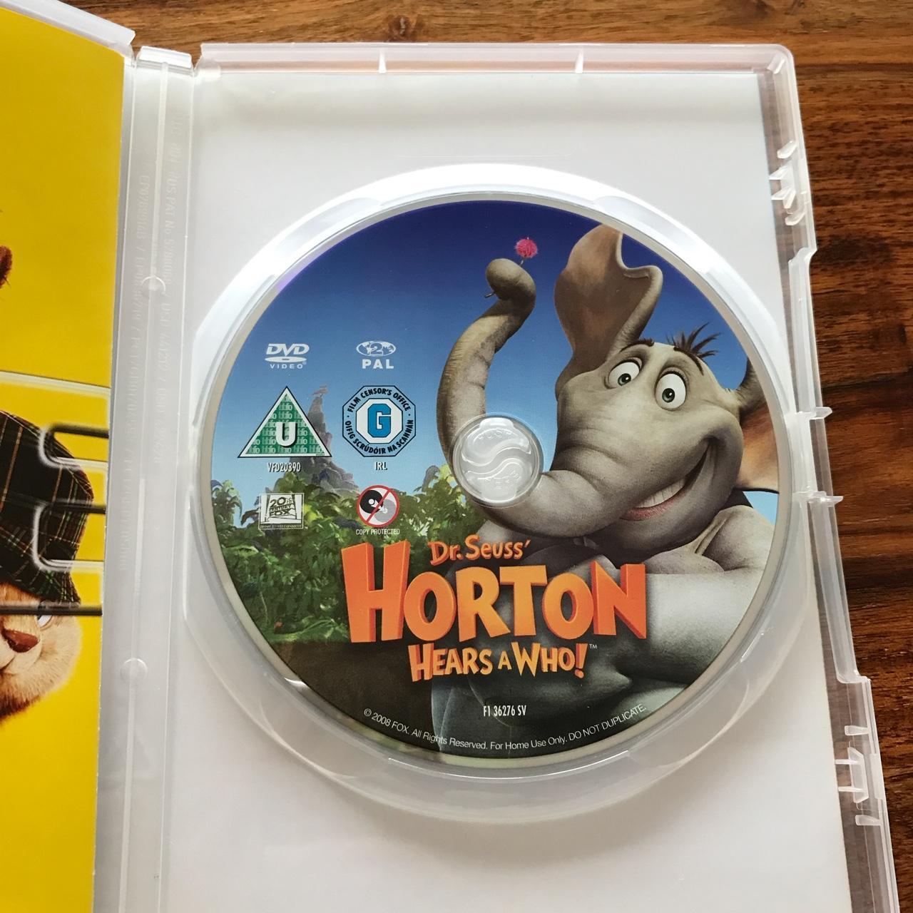 Dr Seuss - Horton Hears A Who! (2008) DVD A really... - Depop