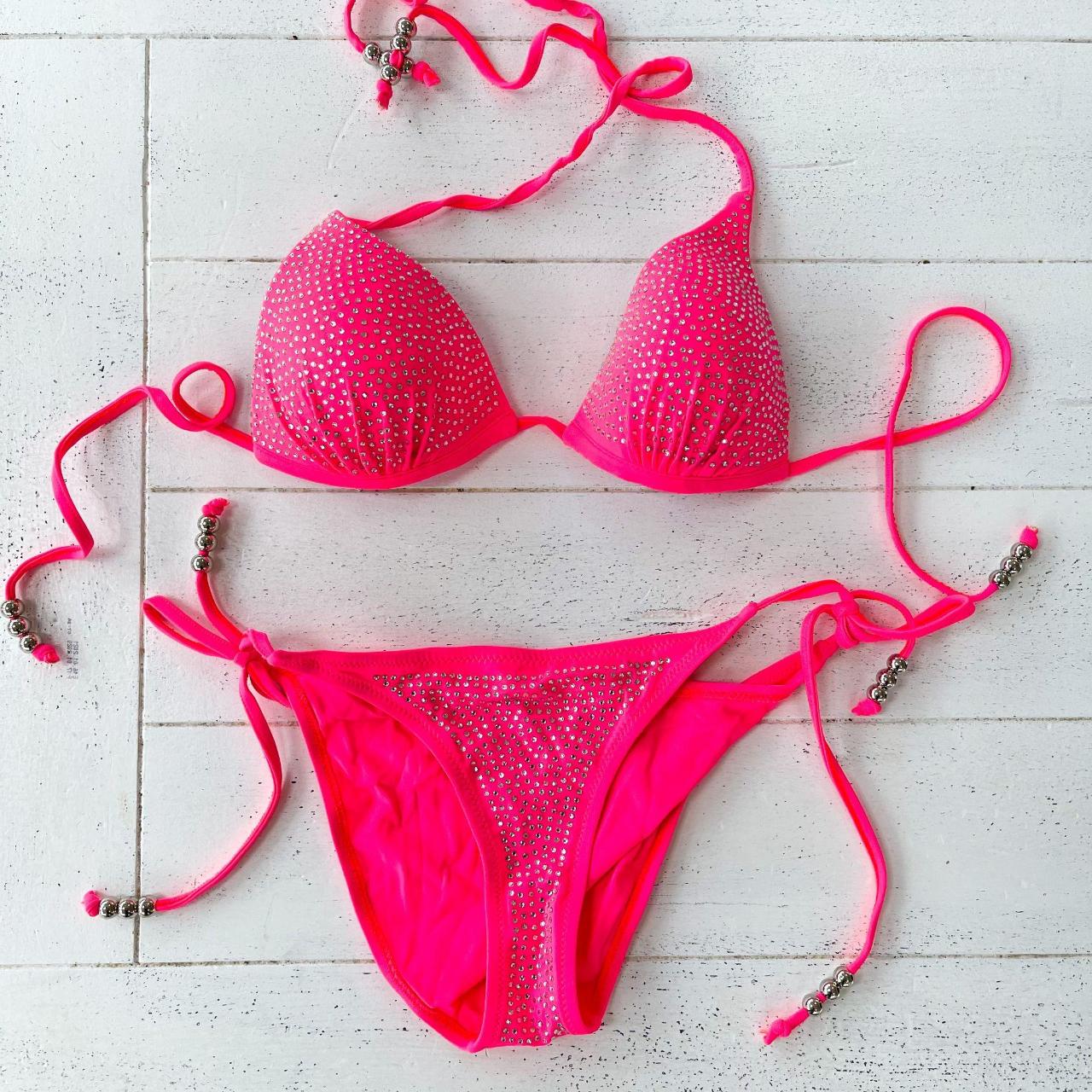 River island pink swimsuit online