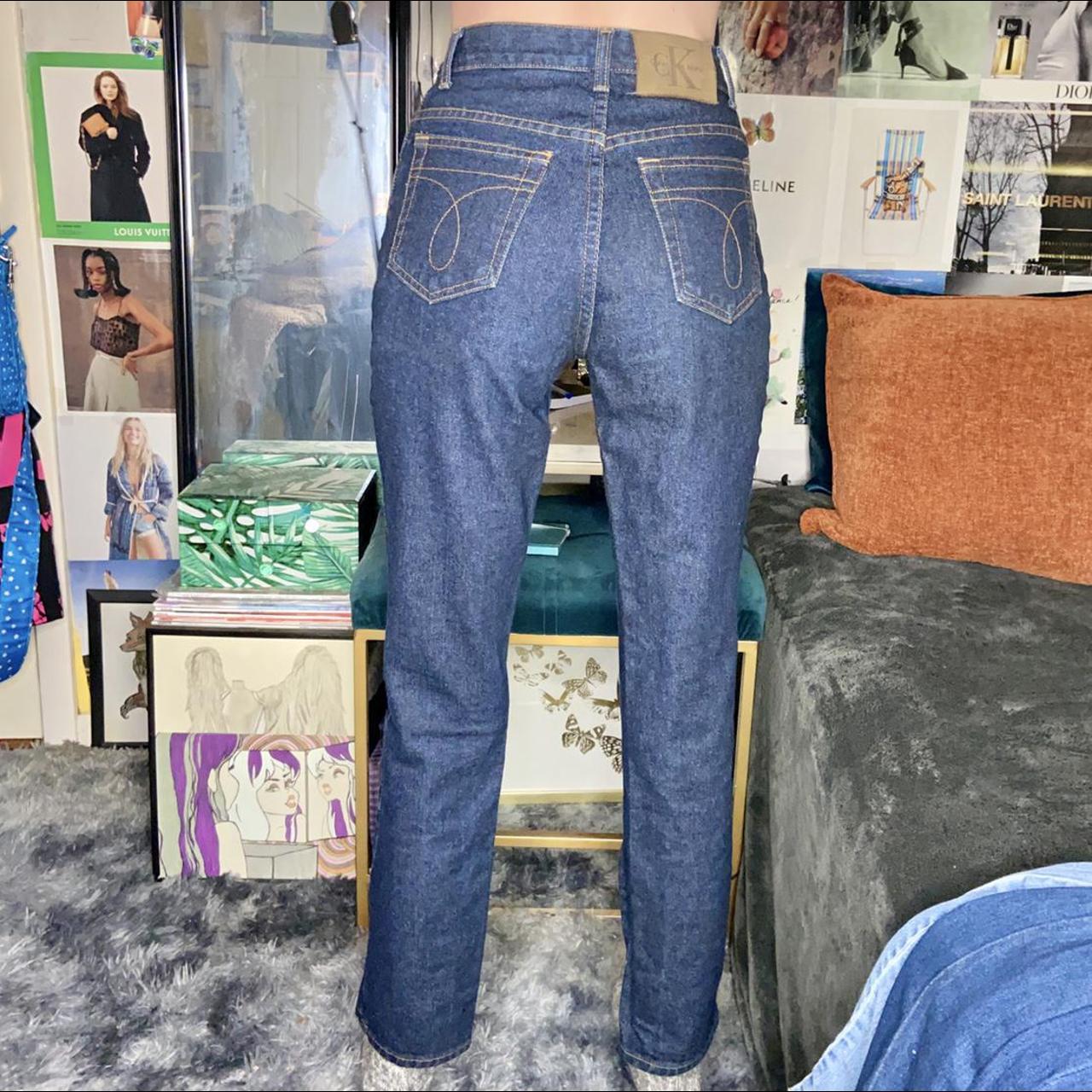 Iconic vintage tapered high waist jean 90s OG - Depop