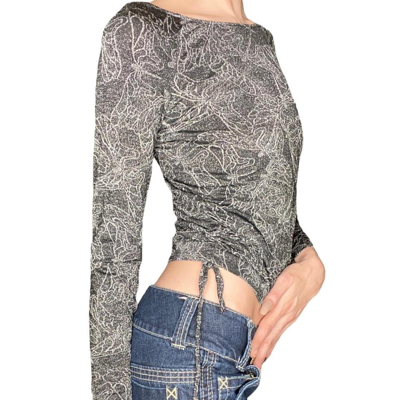 Product Image 2 - Vintage ruched sparkly butterfly top
Brand: