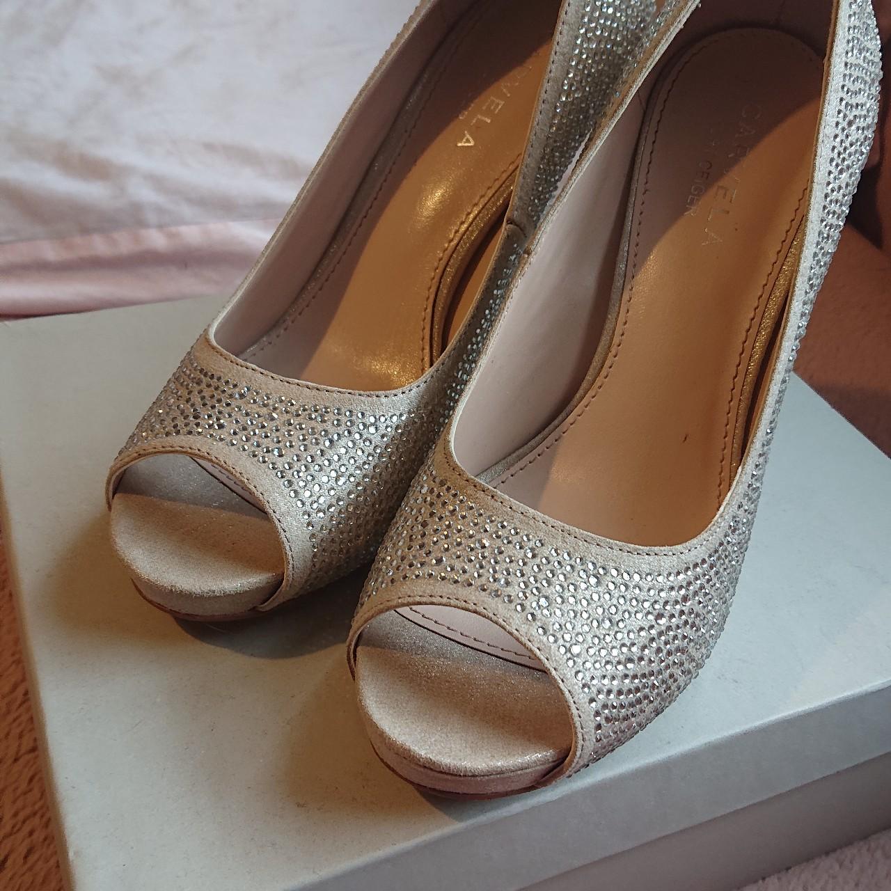 Carvela peep toe sales shoes