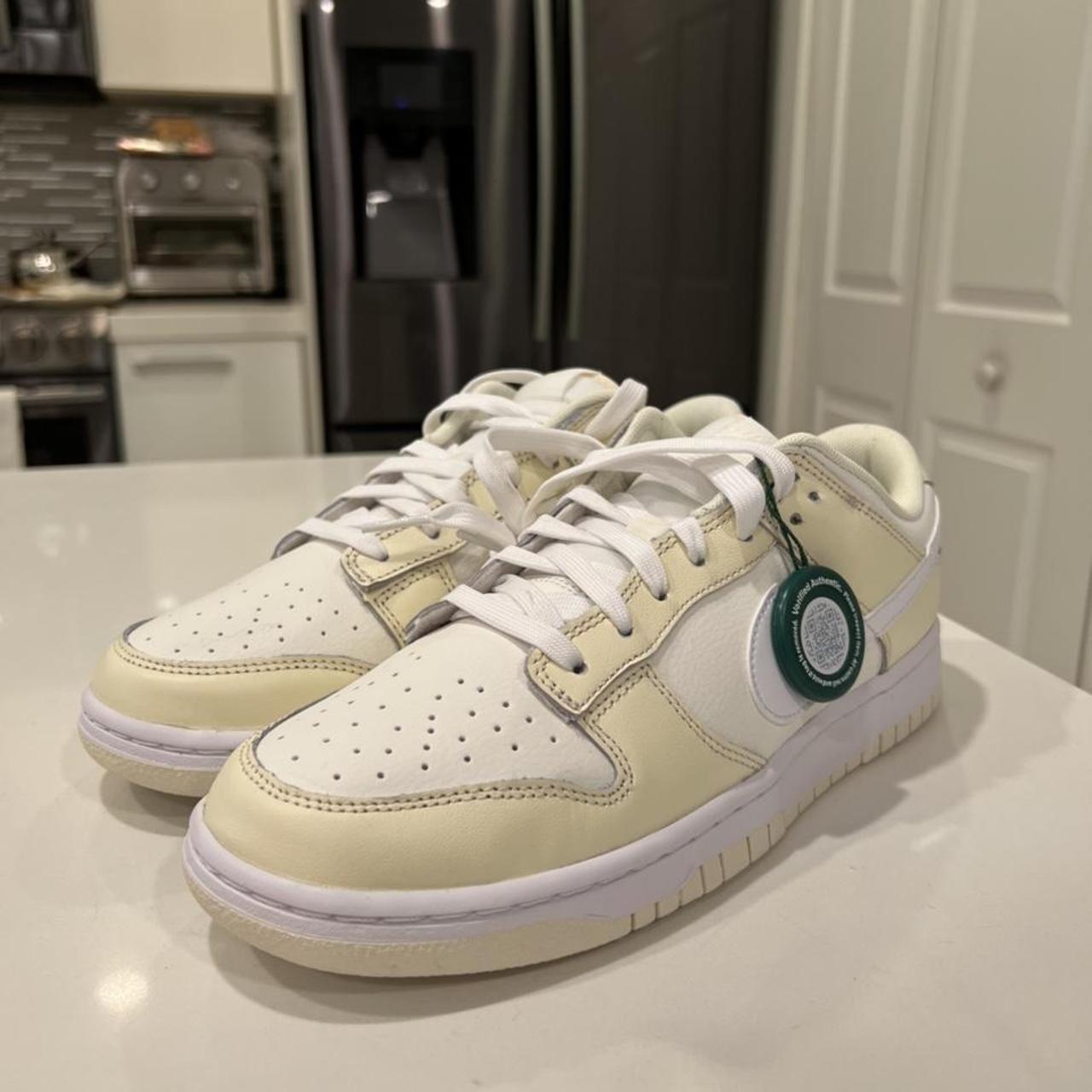 Nike Dunks Coconut Milk Size 9 Deadstock Depop