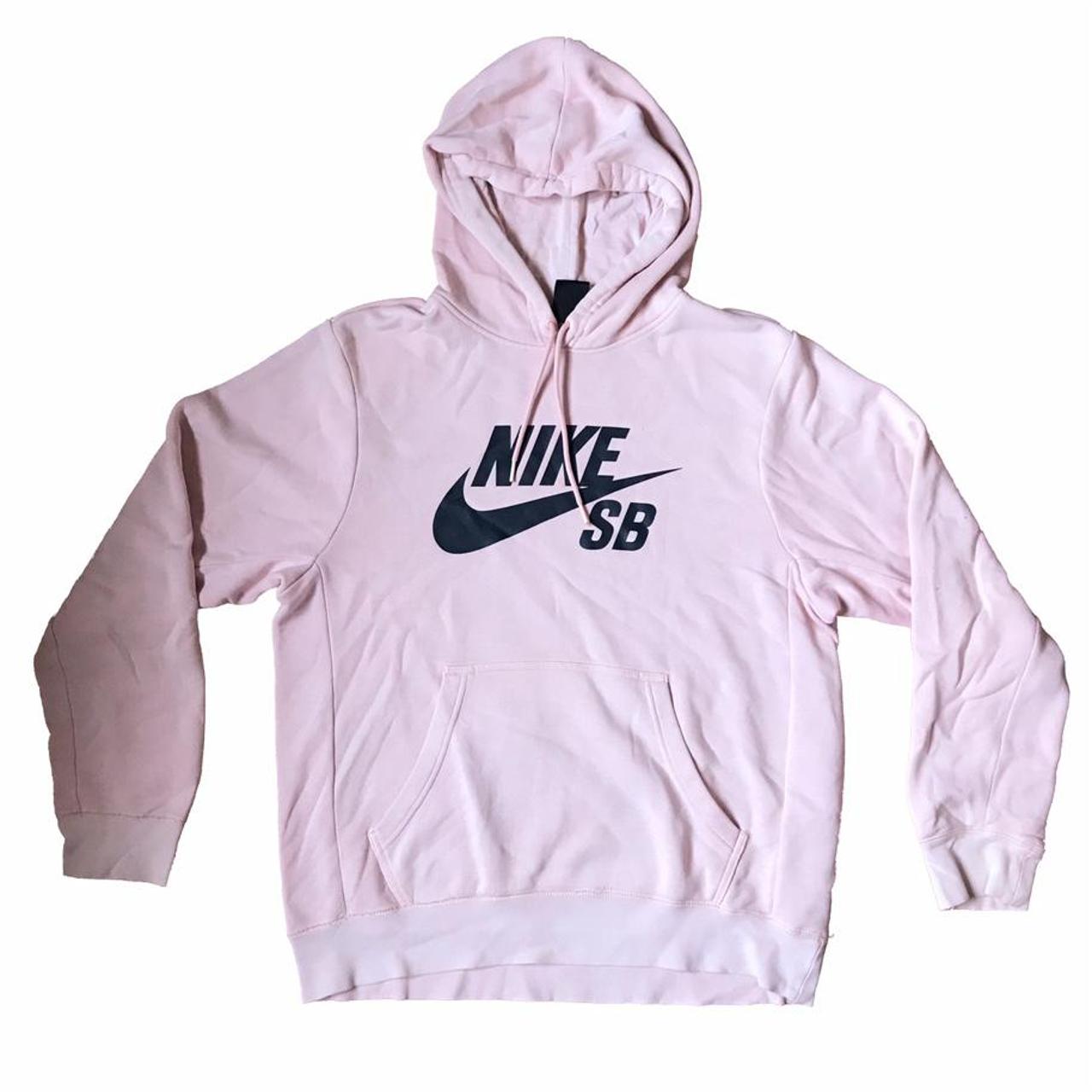Nike SB Pastel Pink Hoodie 👛 Really cool hoodie Depop