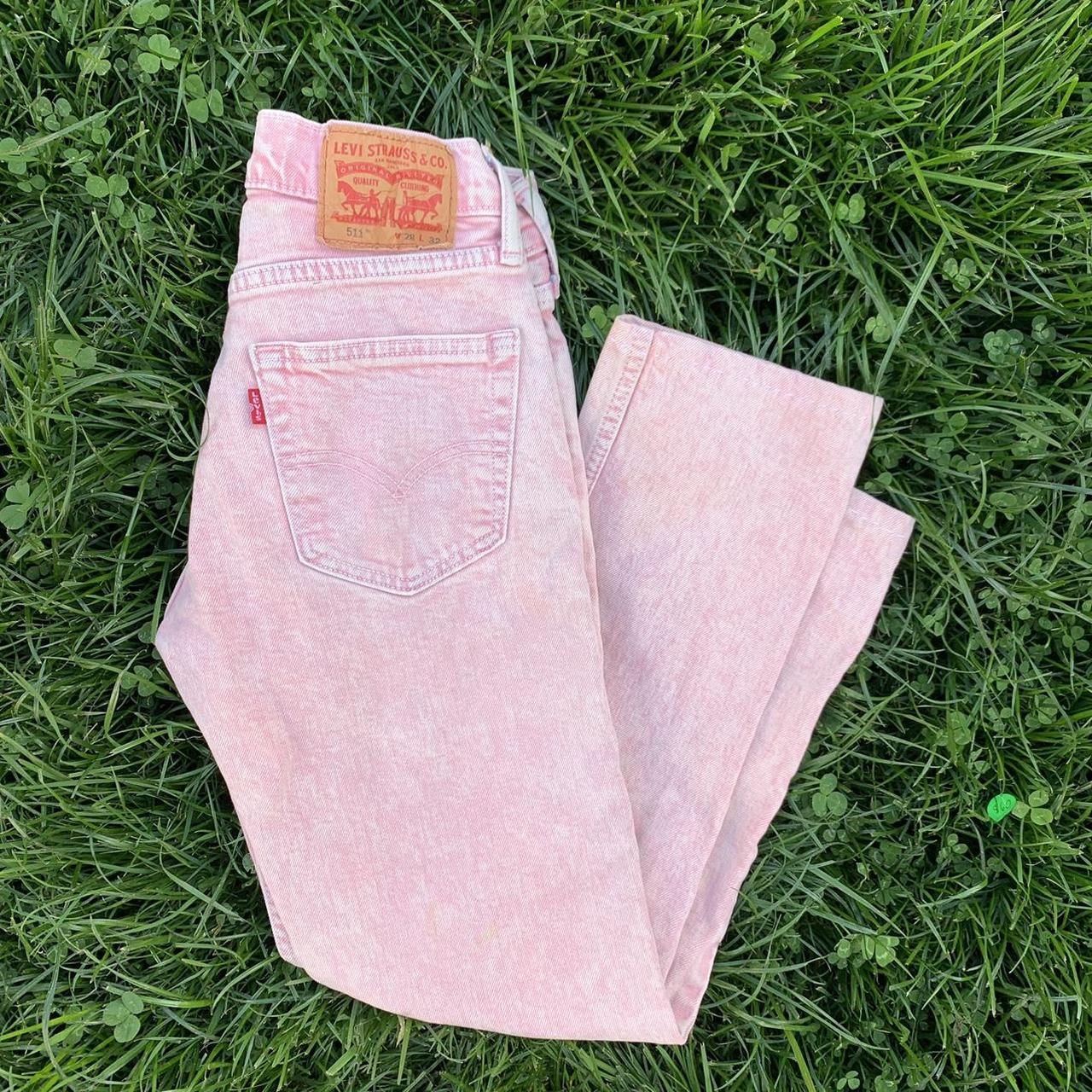 levis 511 pink