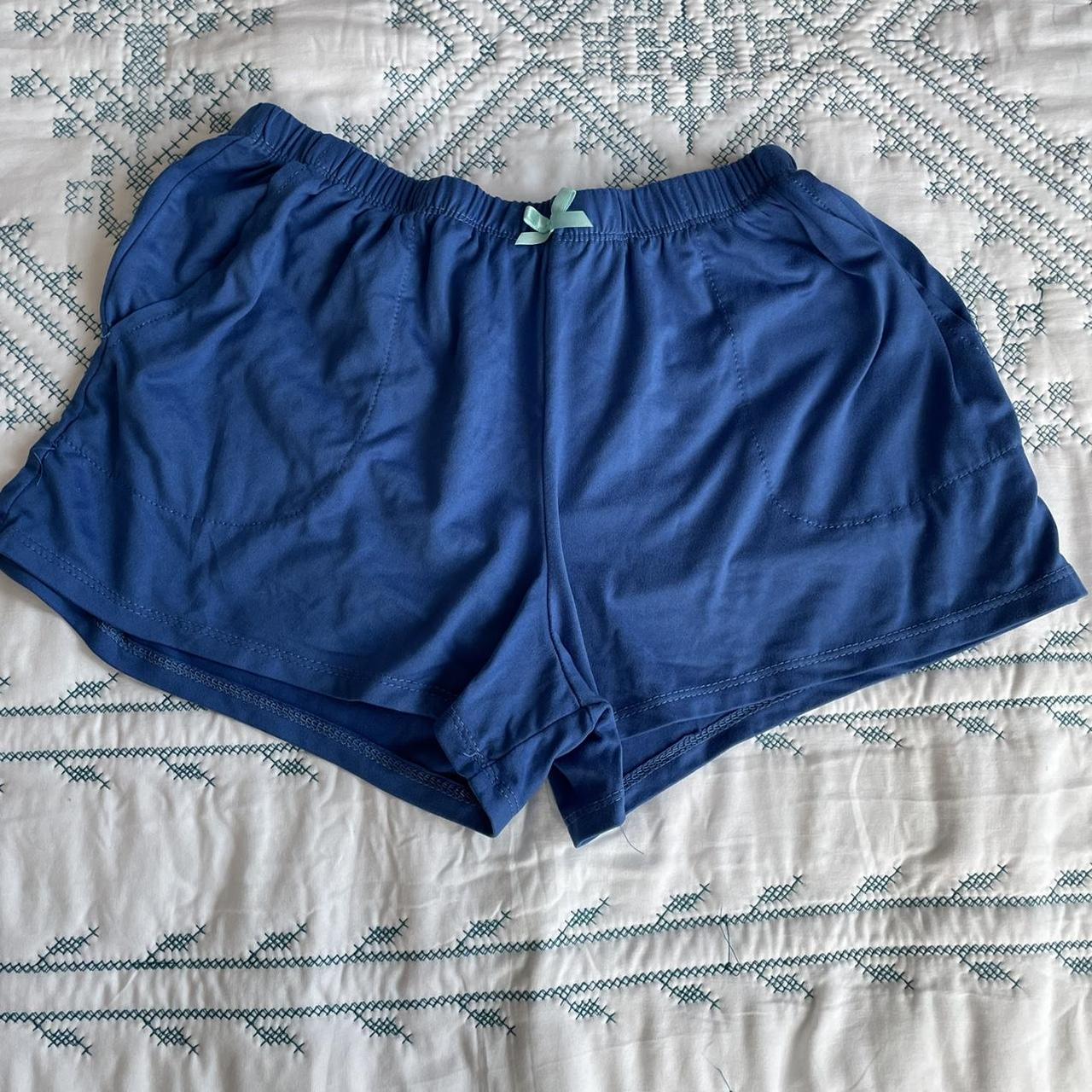 Product Image 1 - Blue pj shorts with pockets