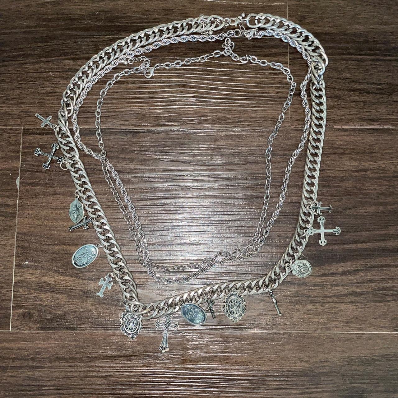 ASOS Men's Silver Jewellery Depop