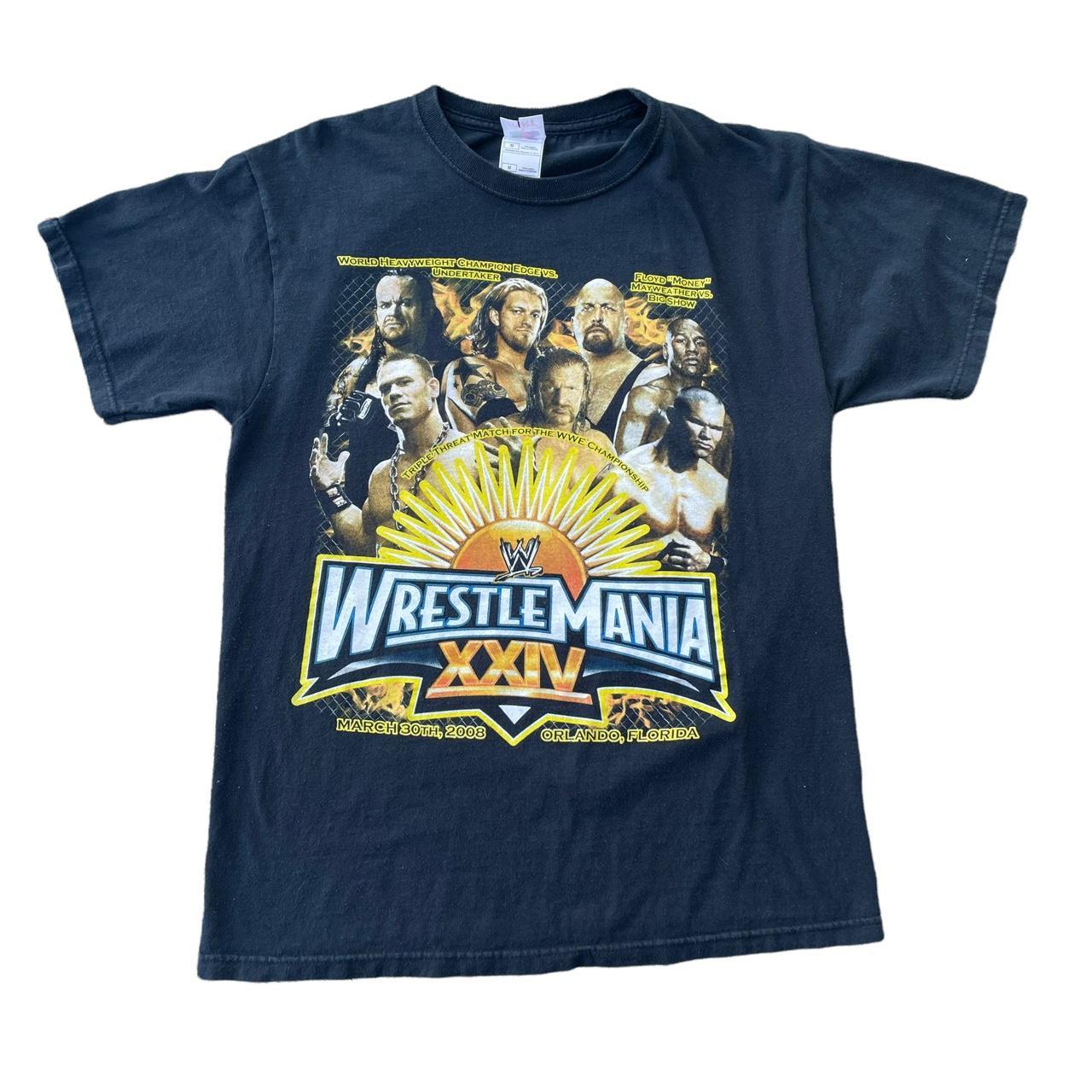 Wrestlemania XXIV 2008 T-SHIRT 2008 t-shirt with... - Depop