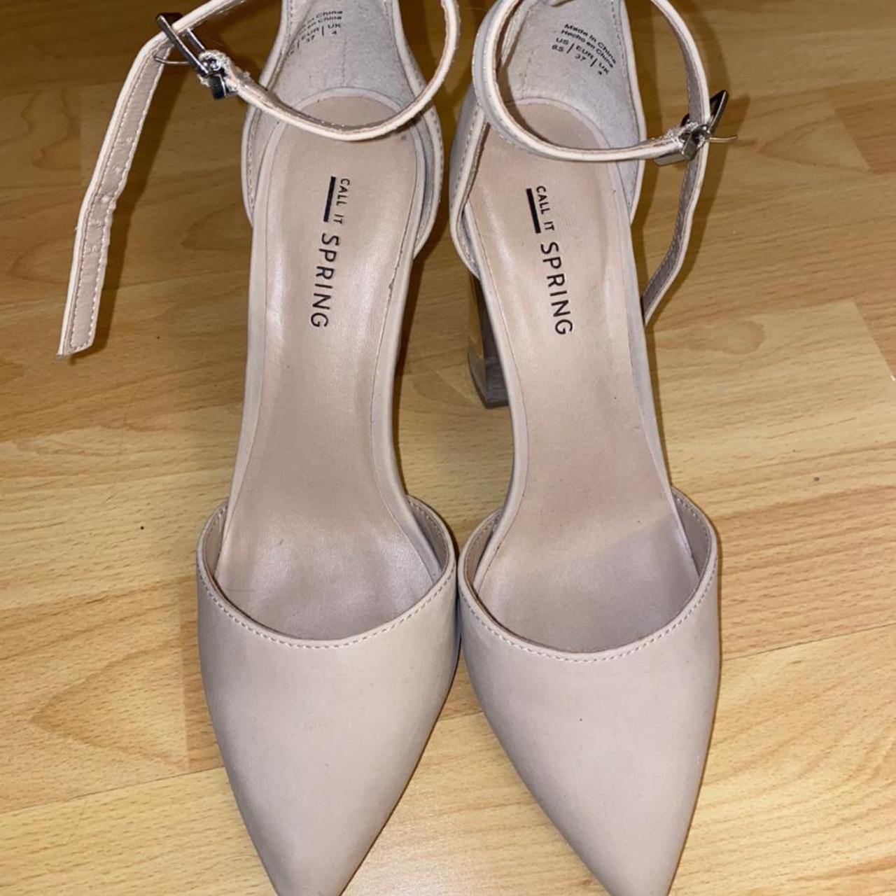 call it spring nude heels