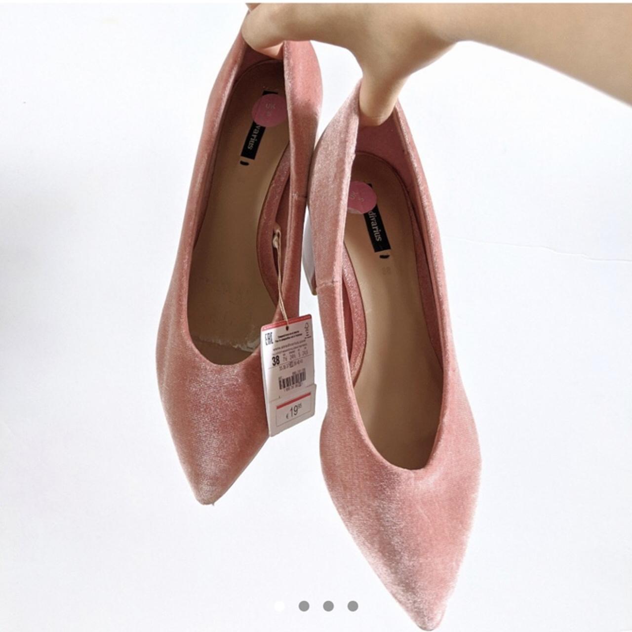 Stradivarius pink store shoes