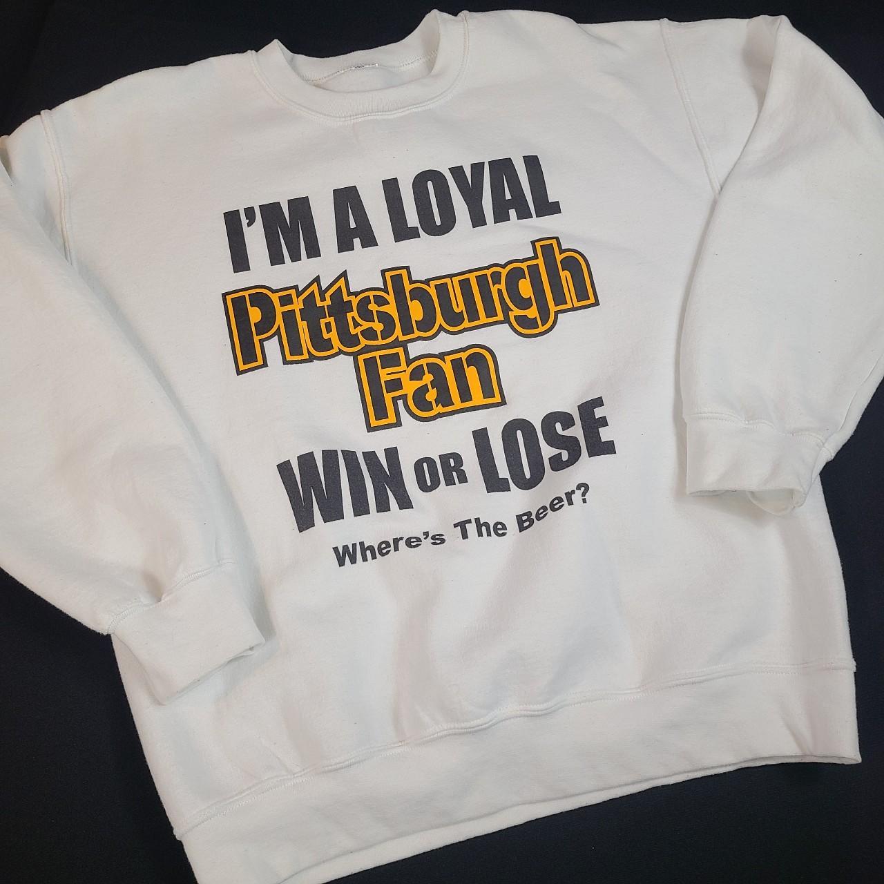 Vintage Pittsburgh Steelers Crewneck. Good - Depop