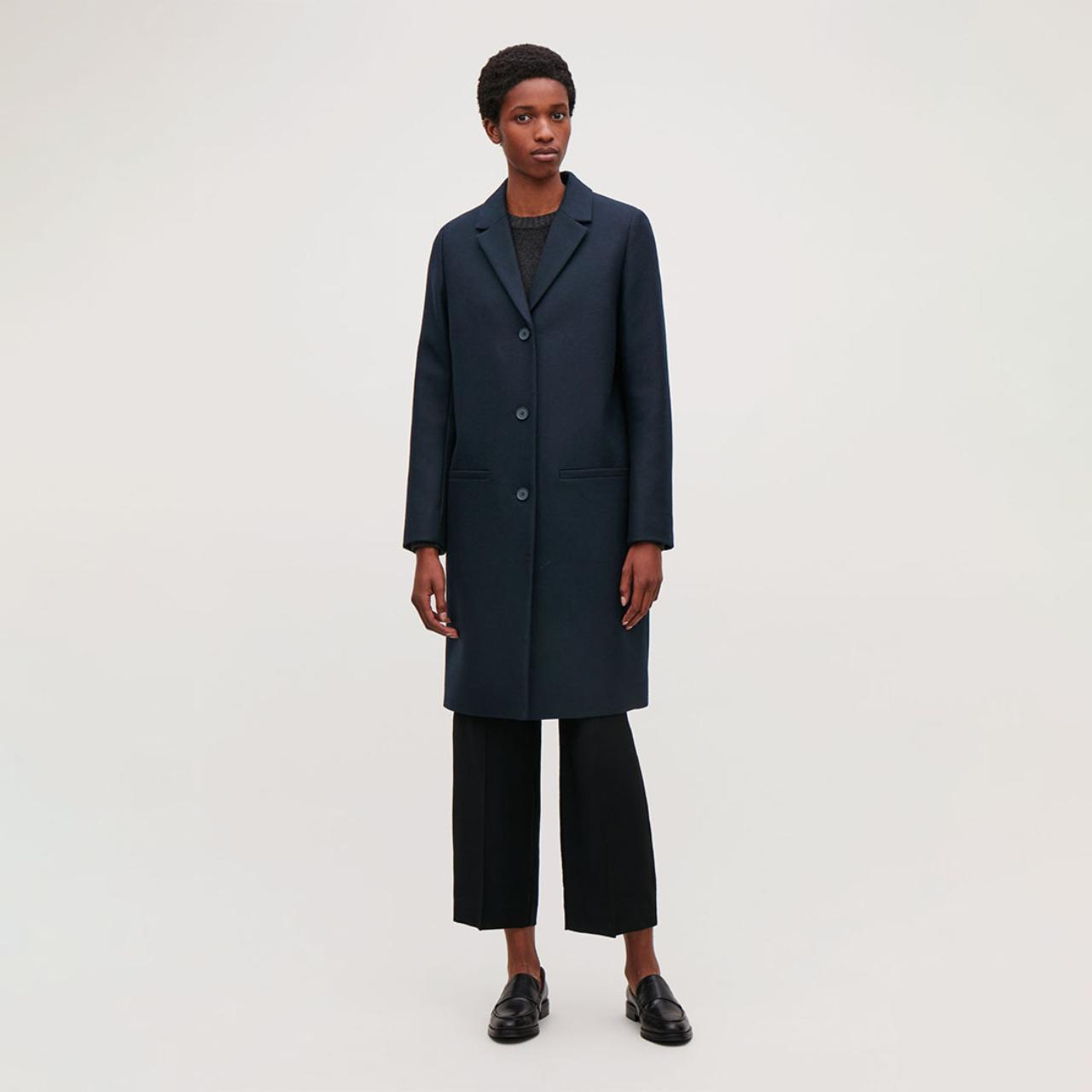 Cos coat store wool