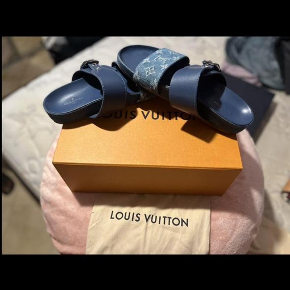 LOUIS VUITTON - Pool Pillow Comfort Mule Slides - Depop