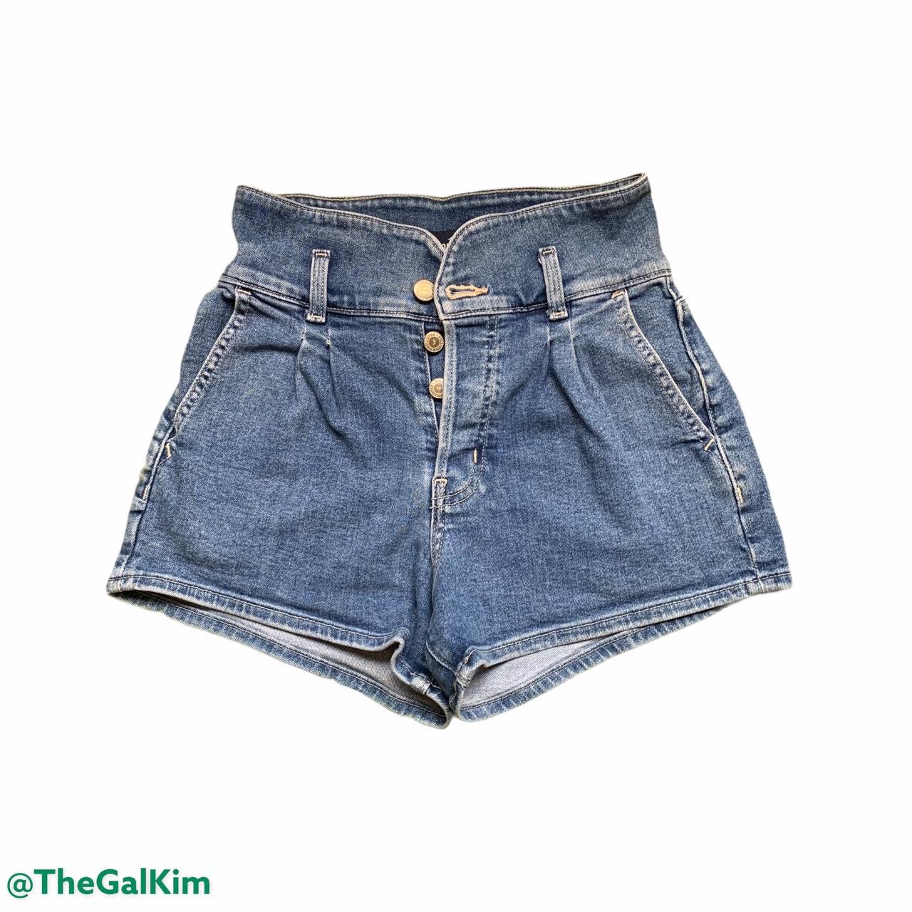 hollister ultra high rise mom shorts