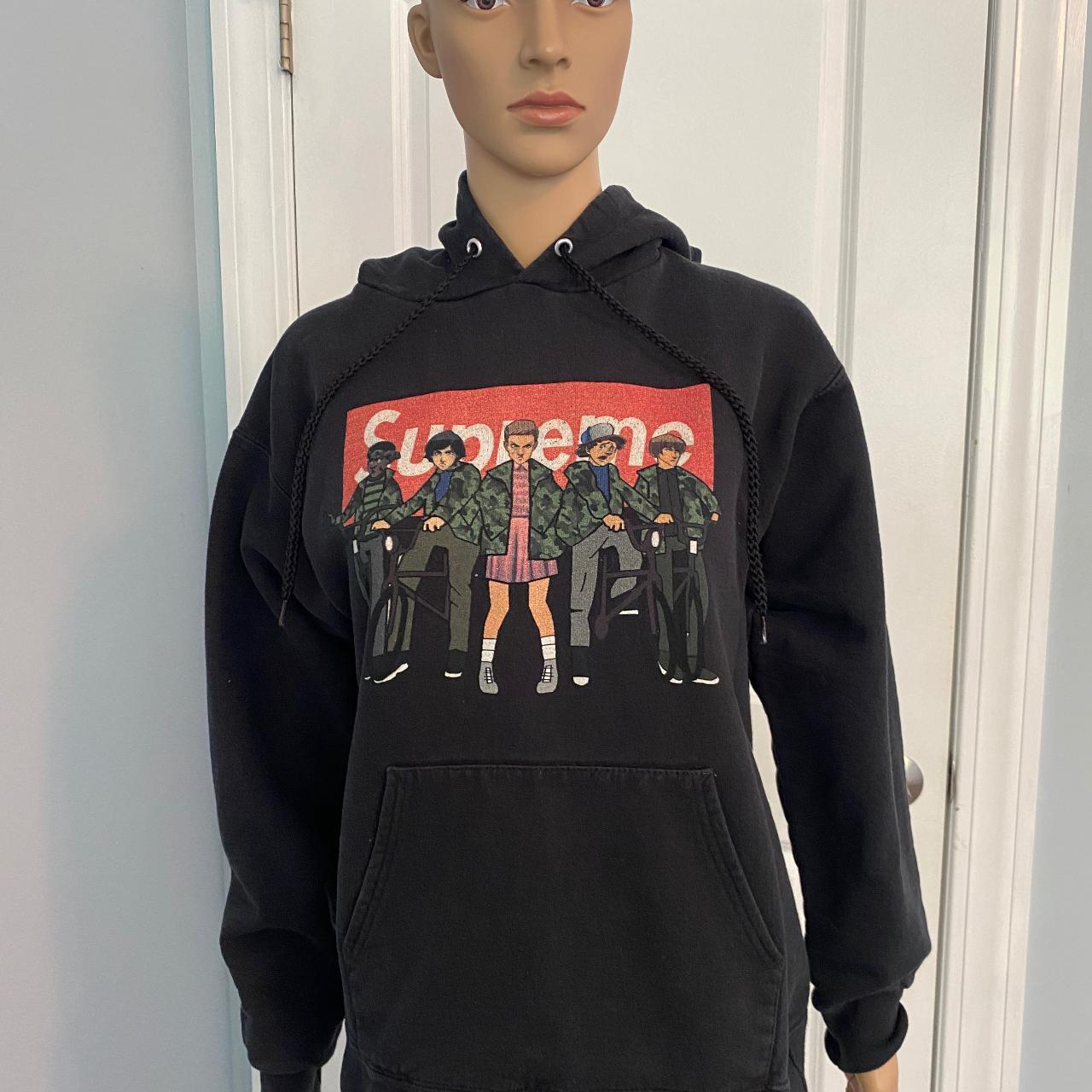 Supreme stranger hotsell things hoodie