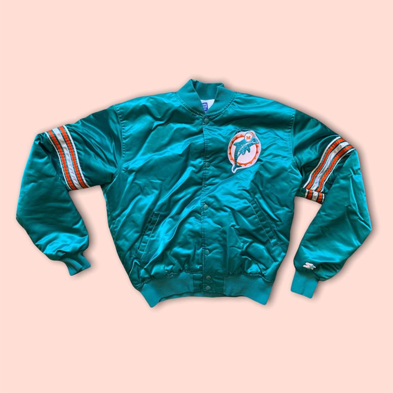 miami dolphins satin jacket