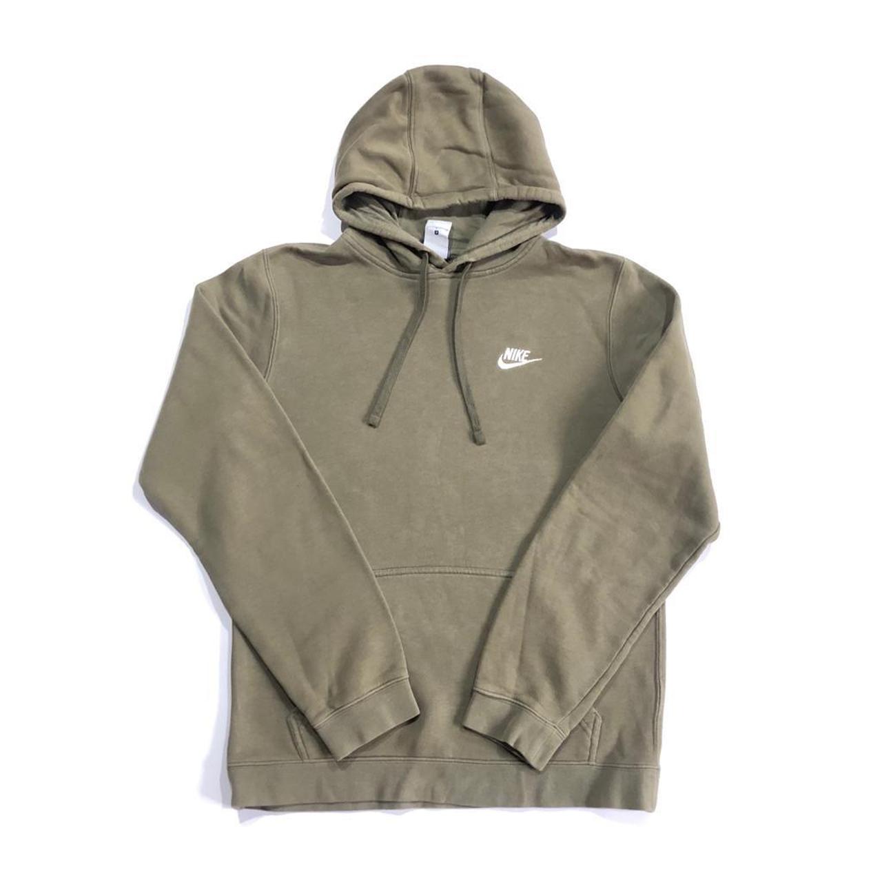 mens nike khaki hoodie