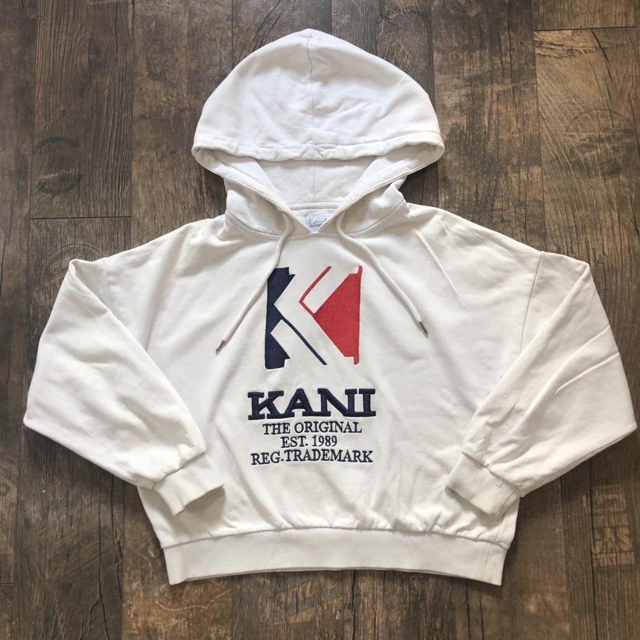 Karl Kani hoodie big embroidered logo vintage