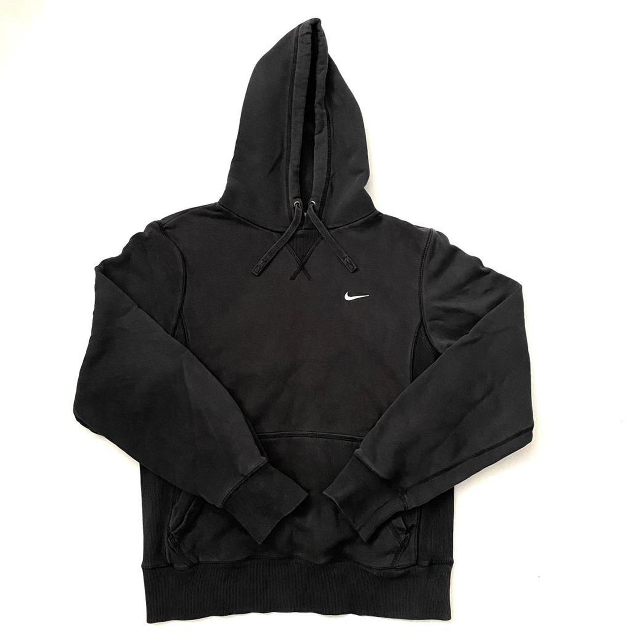 Nike Men's Black Hoodie | Depop