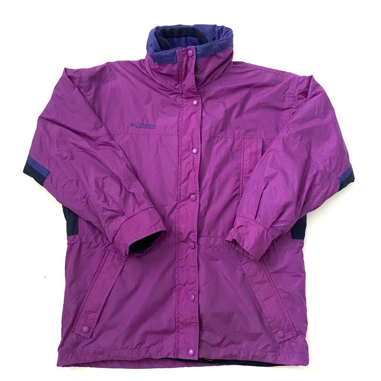 Columbia Sportswear Women's Purple Jacket | Depop