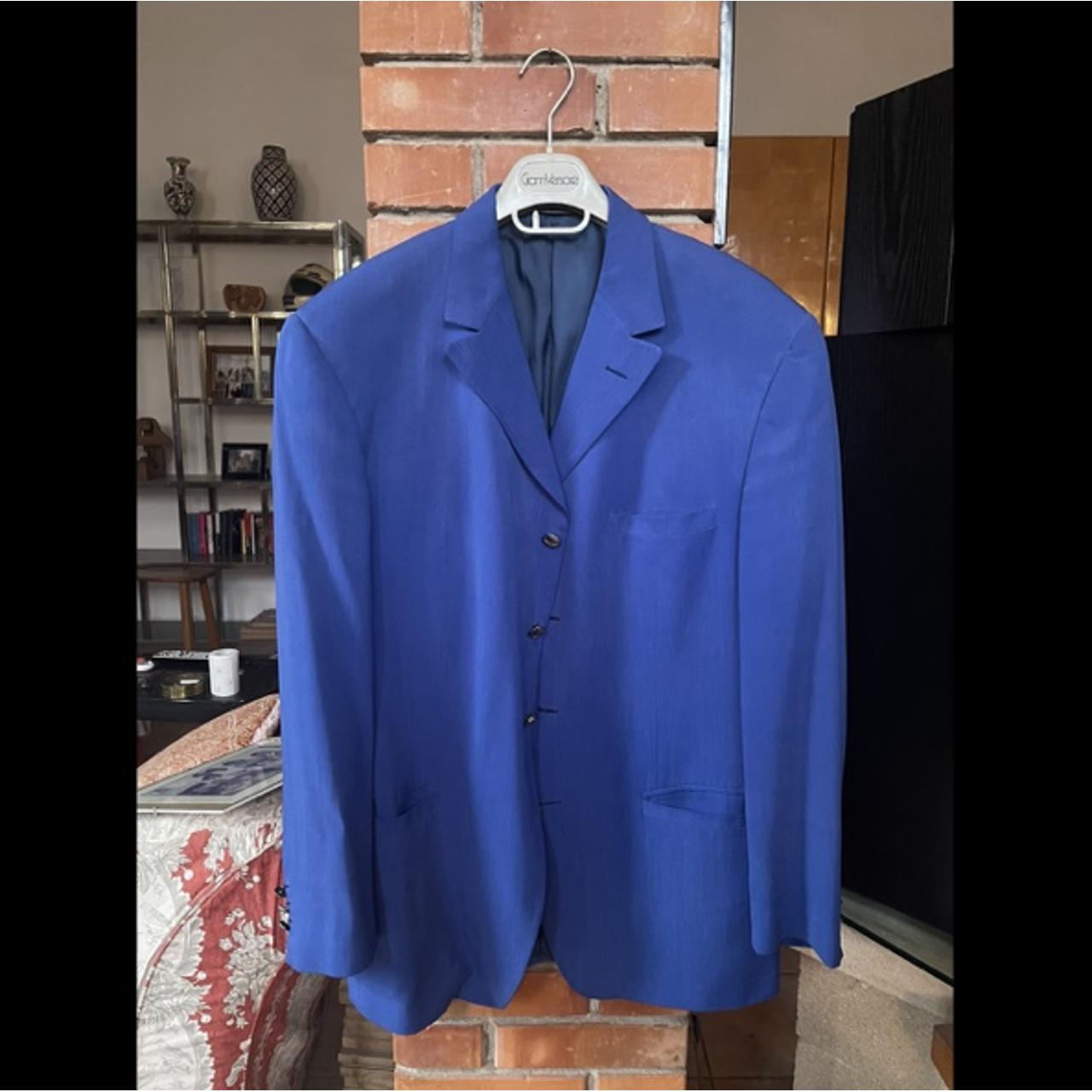 Giacca blu Istante (Gianni Versace), Taglia 52, Anni ‘90