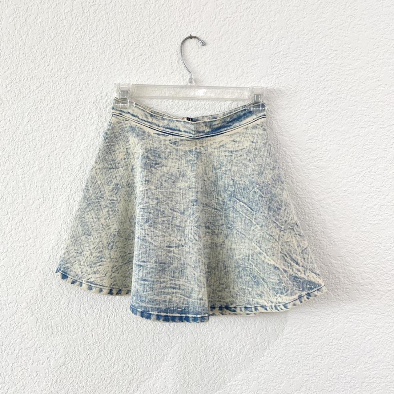 Women's Blue Skirt Depop