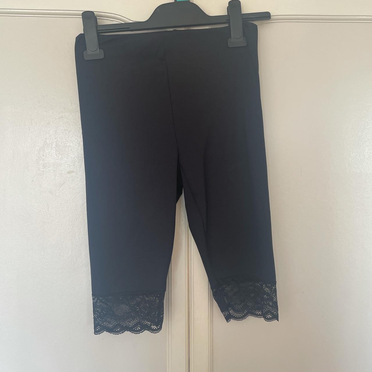 Lace bottom cycling discount shorts