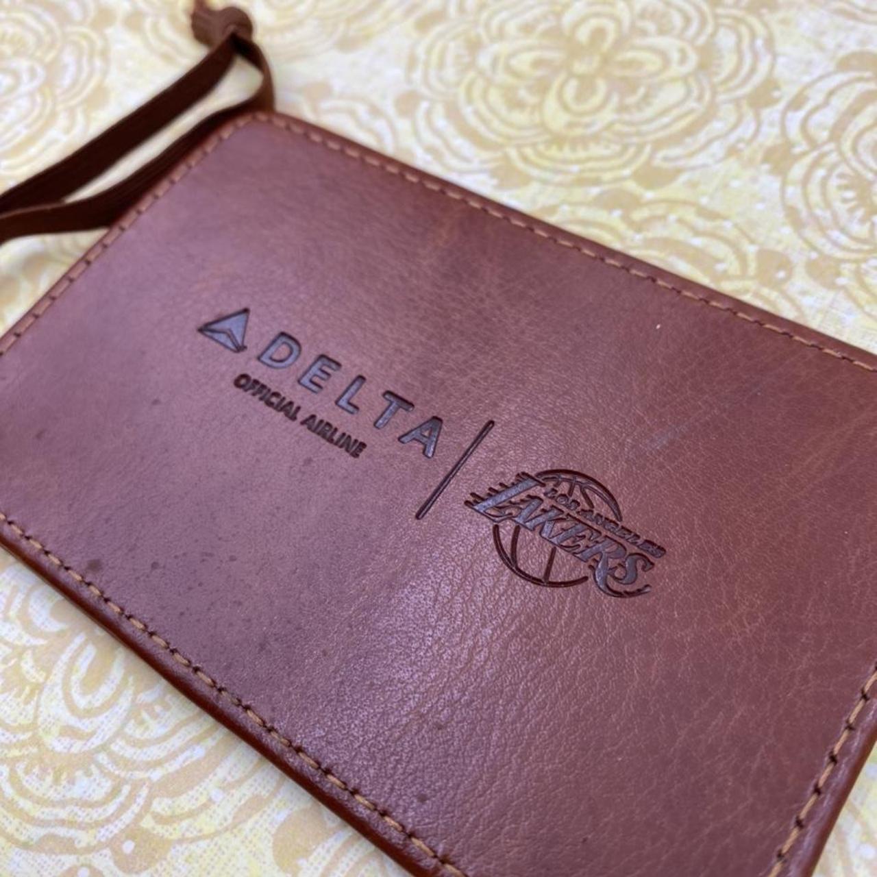 Los Angeles Lakers x Delta luggage tag, was gifted... Depop
