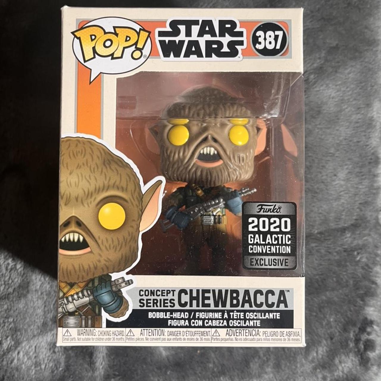 Funko Pop - concept series chewbacca (2020 galactic... - Depop