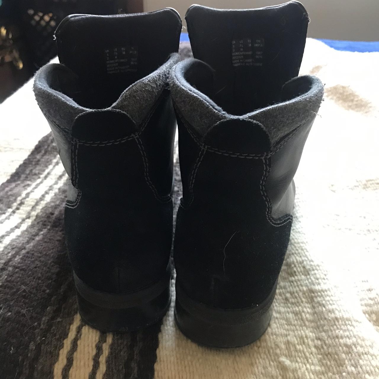 clarks black boots
