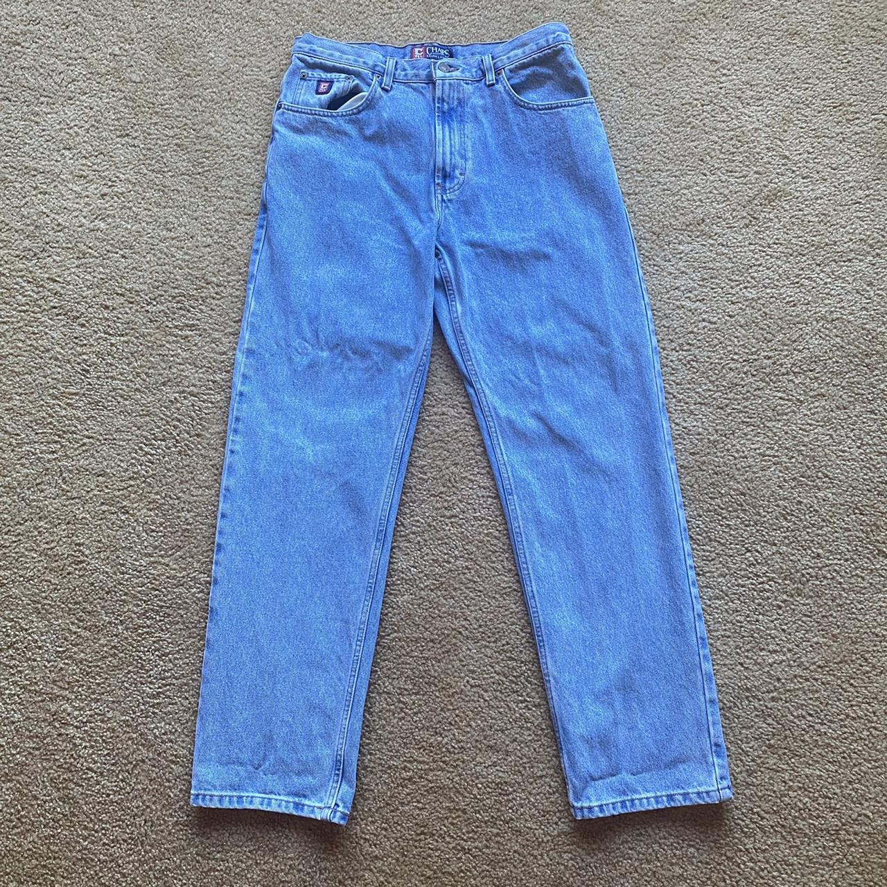Chaps Men's Blue Jeans Depop