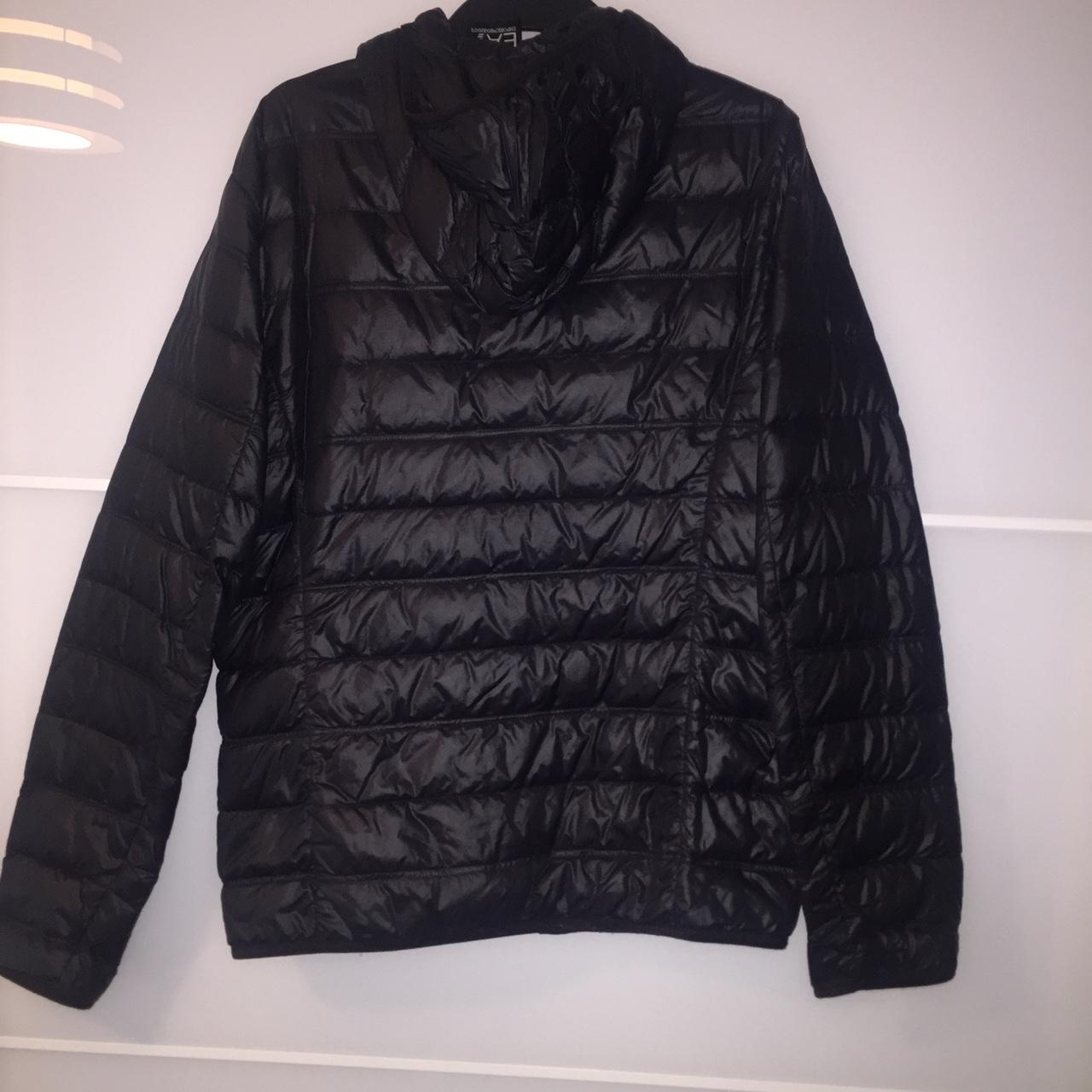 Ea7-Emporio Armani jacket black Size is XL Condition... - Depop