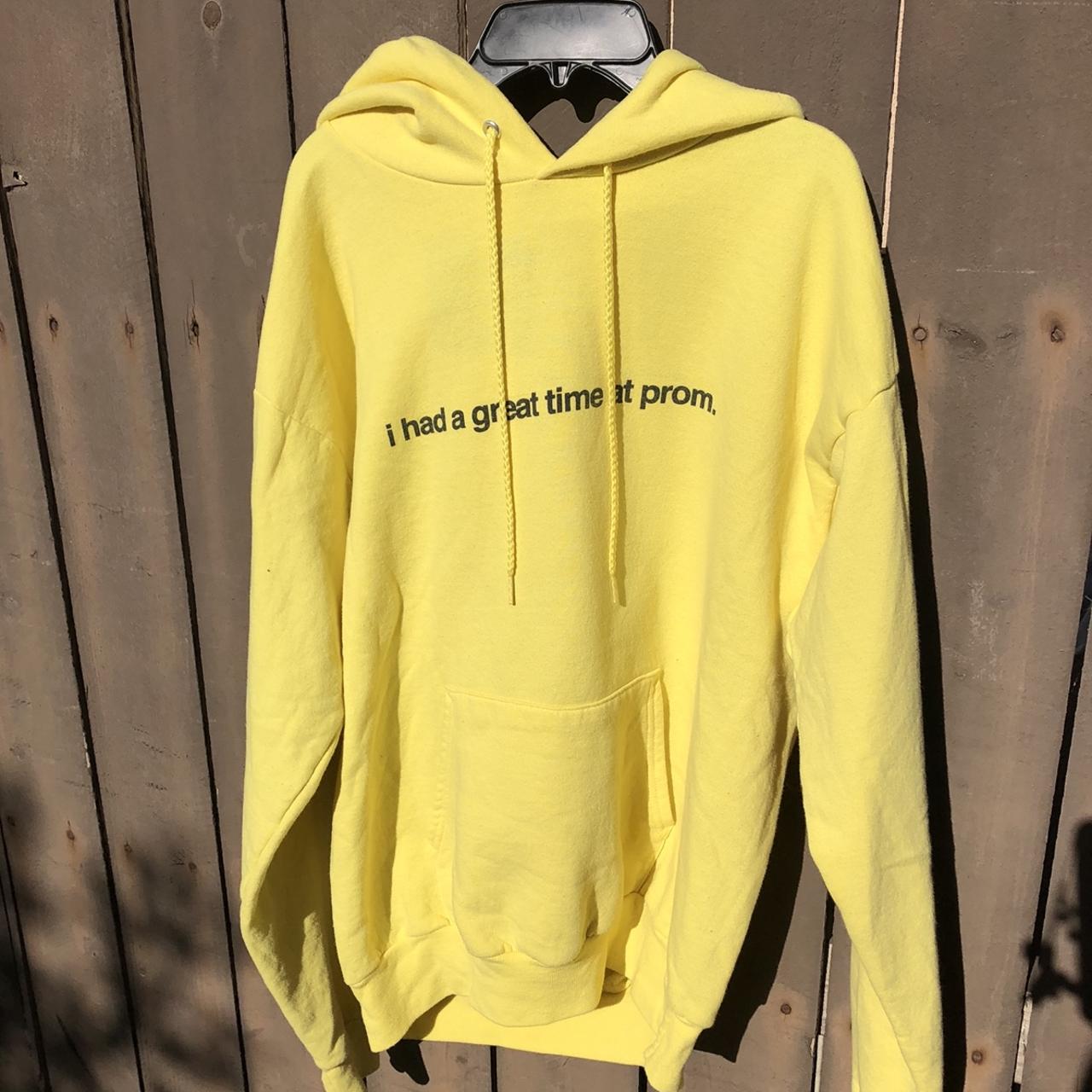 Brockhampton yellow outlet hoodie