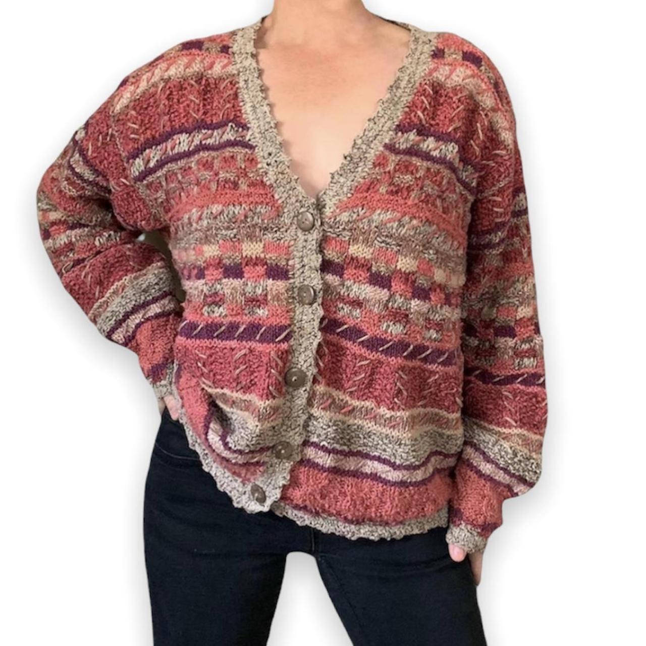 CLANE クラネ VINTAGE TAPE HANDKNIT CARDIGAN 【公式通販】