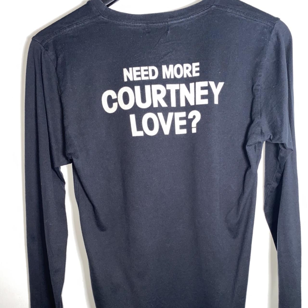 Hysteric Glamour x Courtney Love long sleeve shirt...